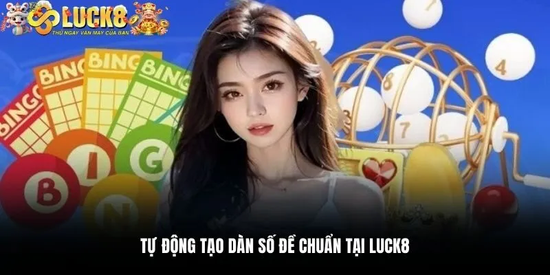Tự động tạo dàn số đề chuẩn tại Luck8